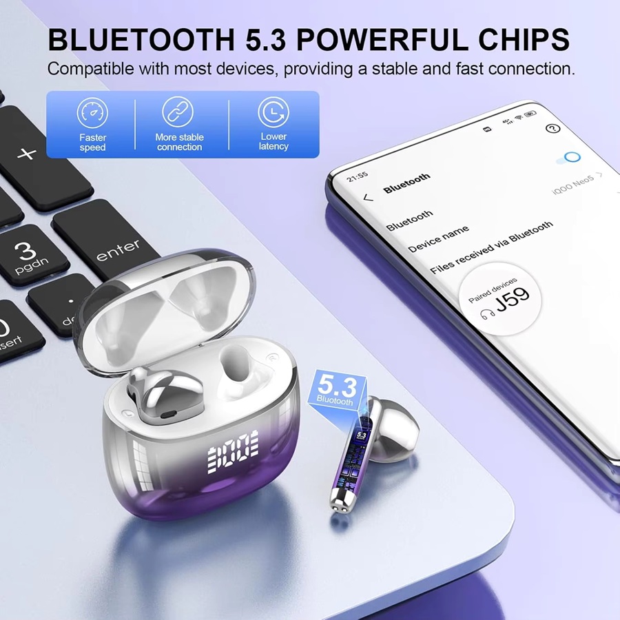 HE-050B-Bluetooth Earphone factory
