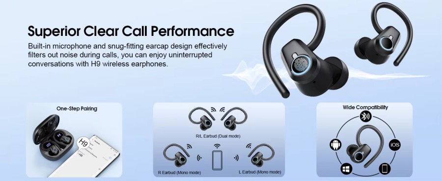 HE-059B-Bluetooth Earphone factory