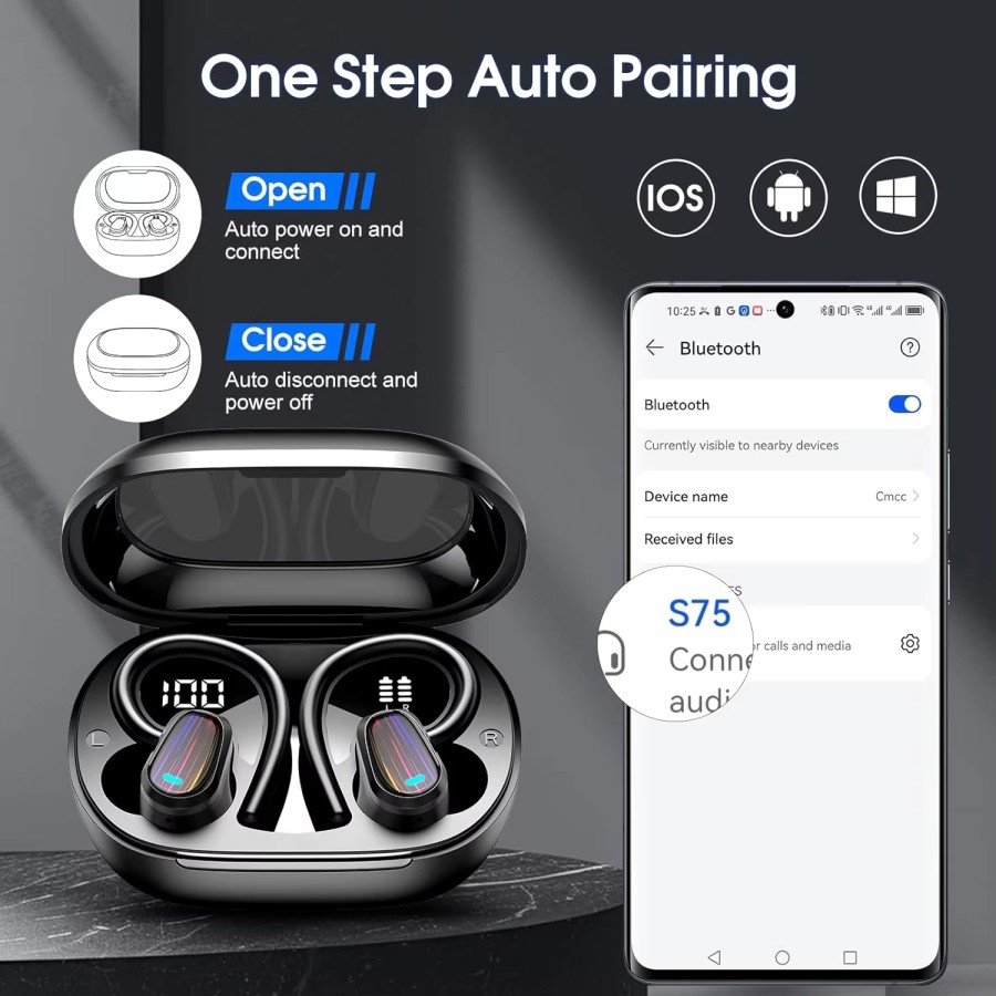 HE-059C-Bluetooth Earphone factory