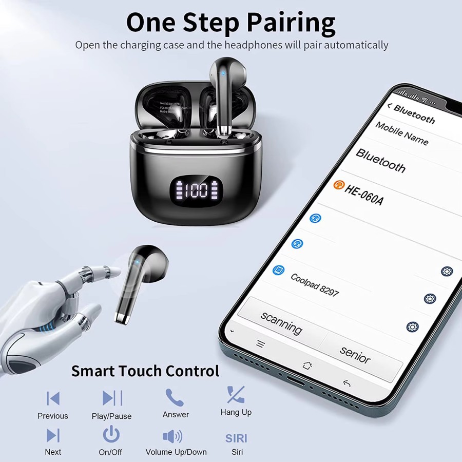 HE-060A-Bluetooth Earphone factory