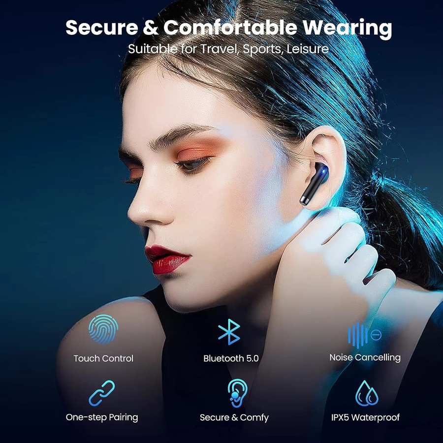 HE-055B-Bluetooth Earphone factory