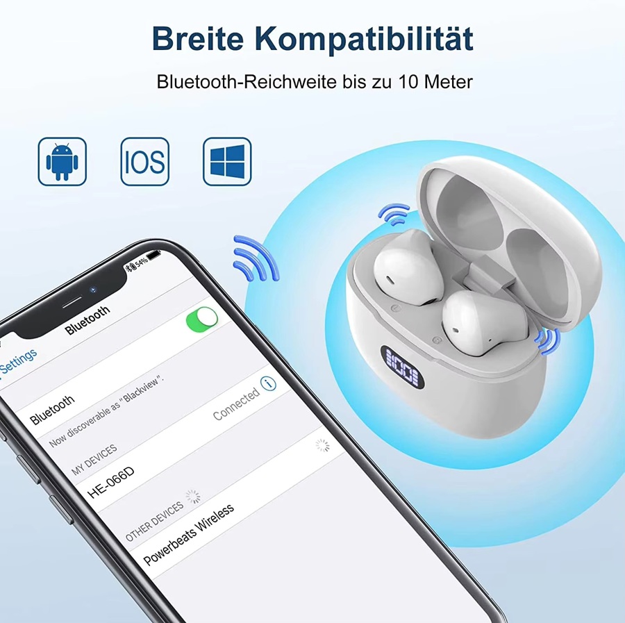 HE-066D-Bluetooth Earphone factory