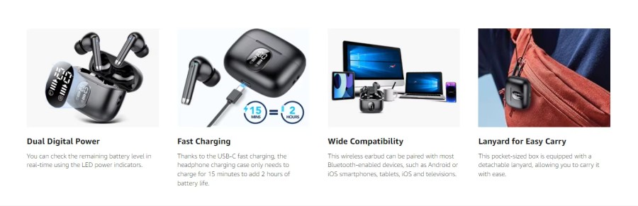 HE-058B-Bluetooth Earphone factory