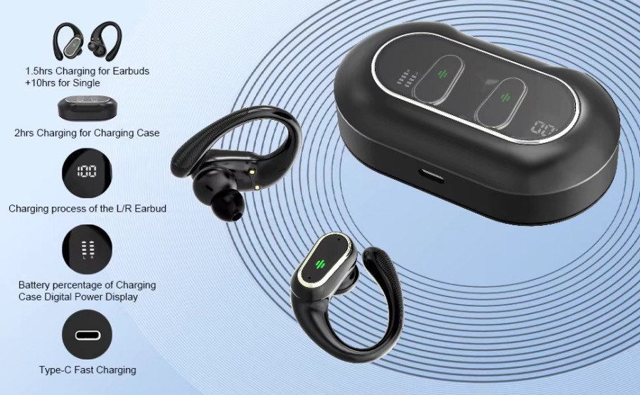 HE-057-Bluetooth Earphone factory